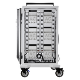 POWER TECHNOLOGIES Premium 36 Bay Secure, Charging Cart - 220V UK, MODEL- AC-MAX, SKU- CRT-SLM-S36L-U-L